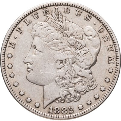 купить США 1 доллар (dollar) 1882 Доллар Моргана Без отметки монетного двора