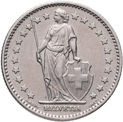 купить Швейцария 1 франк (franc) 1970