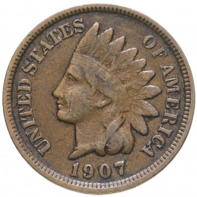 купить США 1 цент (cent) 1907