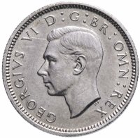 Купить Великобритания 6 пенсов (pence) 1942
