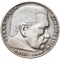купить Германия (Третий Рейх) 2 рейхсмарки (reichsmark) 1936 "D"