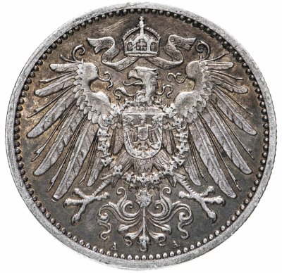 купить Германия, Германская империя 1 марка 1914 "А" - Берлин