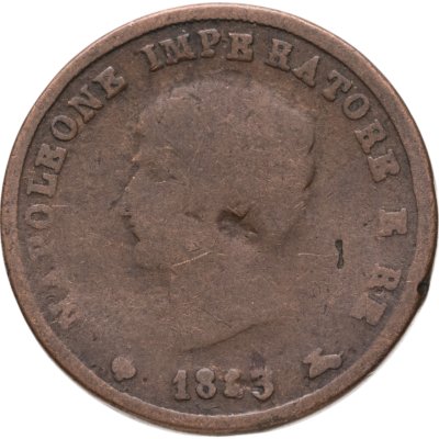купить Италия 3 чентезимо (centesimi) 1813 Наполеон I Бонапарт