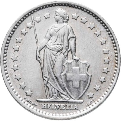 купить Швейцария 1 франк (franc) 1965