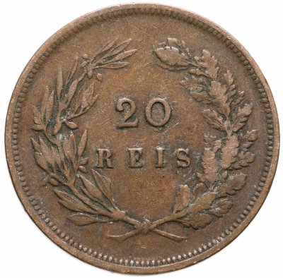 купить Португалия 20 рейс (reis) 1891