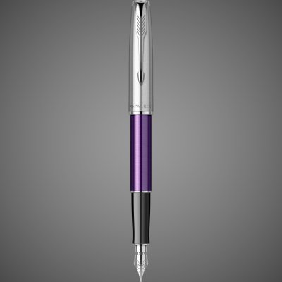 купить Перьевая ручка Parker Sonnet Essentials Violet SB Steel CT, перо: F, цвет чернил black, в подарочной упаковке., Металлы: нержавеющая сталь, палладий, пластик, 2026 г.