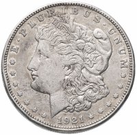 купить США 1 доллар (dollar) 1921 D "Morgan Dollar (доллар Моргана)"