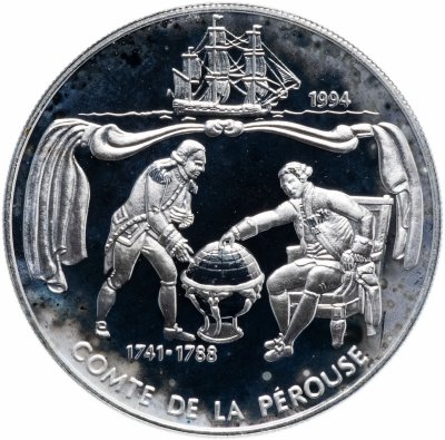 купить Самоа и Сисифо 10 тала (tala) 1994 "Граф Жан-Франсуа де Гао де Лаперуз"