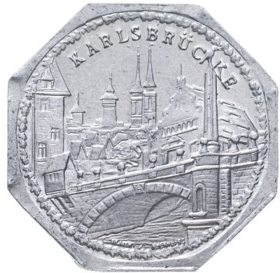 купить Германия (Нюрнберг) нотгельд 20 пфеннигов 1918 "Карлов мост"