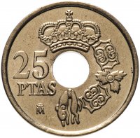 Купить Испания 25 песет (pesetas, ptas) 2000