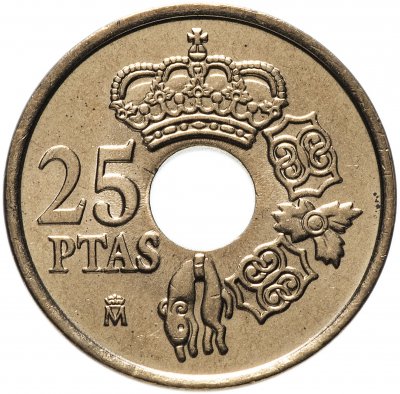 купить Испания 25 песет (pesetas, ptas) 2000