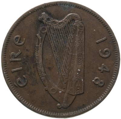 купить Ирландия 1 пенни (penny) 1948