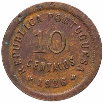 купить Португалия 10 сентаво (centavos) 1926