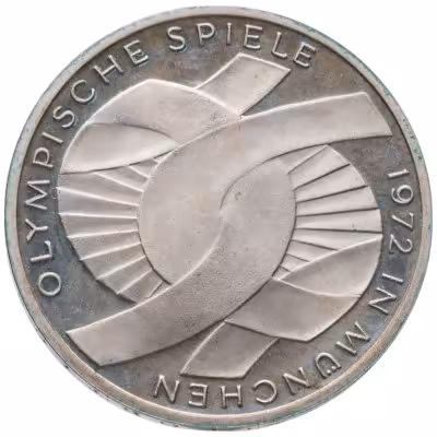 купить Германия 10 марок 1972 XX летние Олимпийские Игры, Мюнхен 1972 - Узел