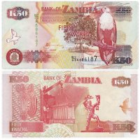 Купить Замбия 50 квача 2010 (Pick 37i)