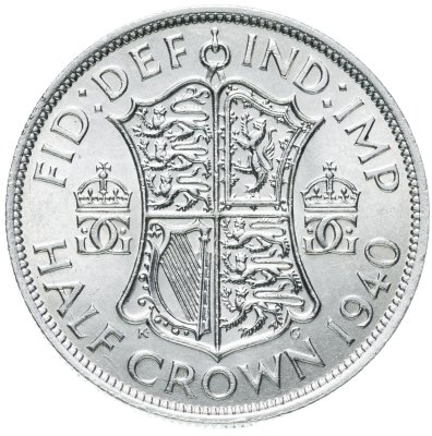 купить Великобритания 1/2 кроны (crown) 1940