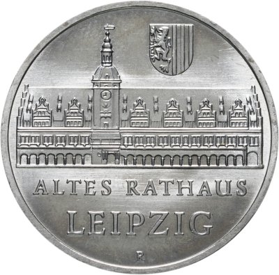 купить Германия (ГДР) 5 марок 1984 "Старая Ратуша в Лейпциге"