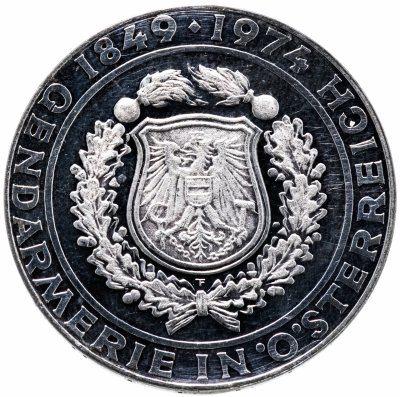 купить Австрия 50 шиллингов (shillings) 1974 "125 лет австрийской полиции"