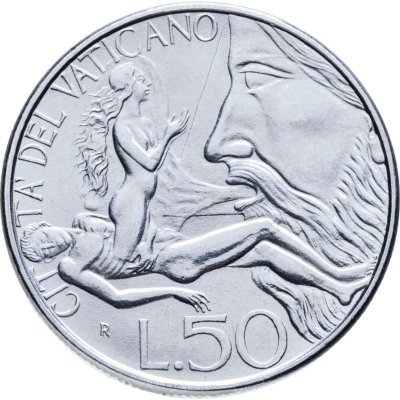 купить Ватикан 50 лир (lire) 1988