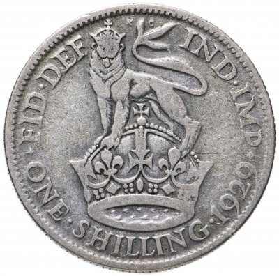 купить Великобритания 1 шиллинг (shilling) 1929