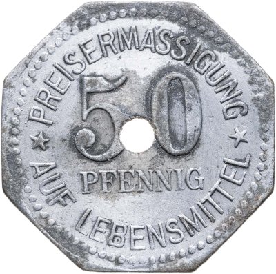 купить Германия, Эшвайлер 50 пфеннигов 1916