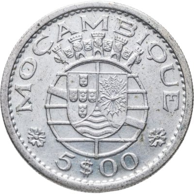 купить Мозамбик 5 эскудо (escudos) 1960