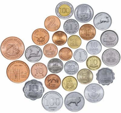 купить Набор монет мира "UNC - 1" 1966-2019 (30 монет)