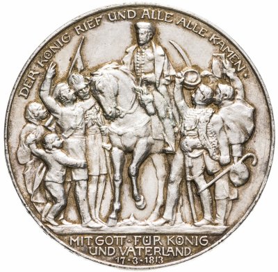 купить Германия (Империя) 3 марки (mark) 1913 A 100 лет объявлению войны против Франции Пруссия