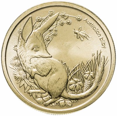 купить Австралия 1 доллар (dollar) 2011 "Детёныши диких животных - Бандикут"