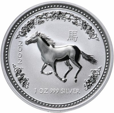 купить Австралия 1 dollar (доллар) 2002 Proof «Восточный лунный календарь. Год лошади - Лунар»