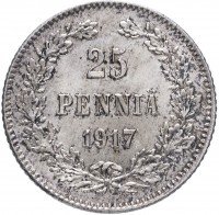Купить 25 пенни 1917 S гербовый орёл без корон