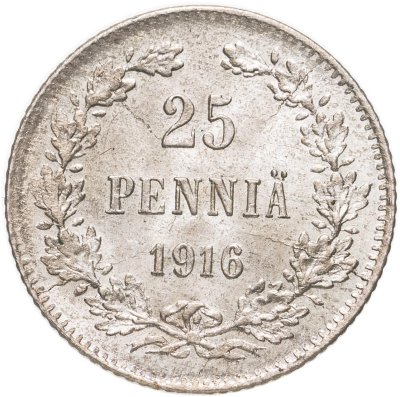 купить 25 пенни (pennia) 1916 S
