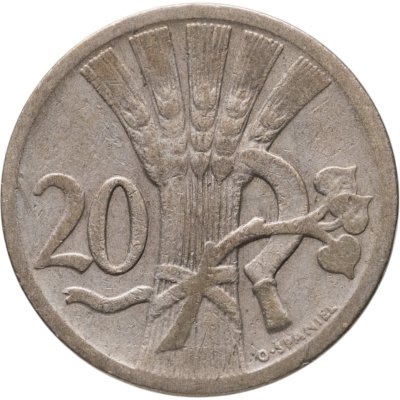 купить Чехословакия 20 геллеров 1922-1930