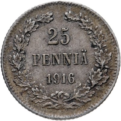 купить 25 пенни (pennia) 1916 S