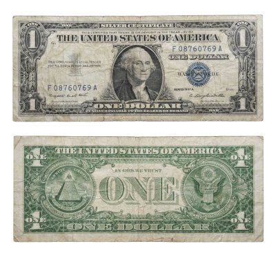 купить США 1 доллар 1957 A