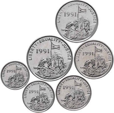 купить Эритрея набор из 6 монет 1997 г.