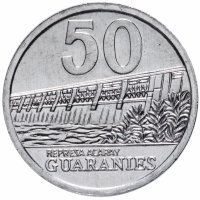 Купить Парагвай 50 гуарани (guaranies) 2012