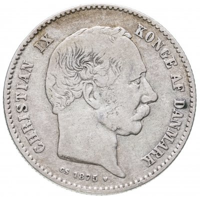купить Дания 1 крона 1875