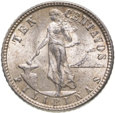 купить Филиппины 10 сентаво (centavos) 1945