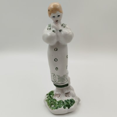 купить Статуэтка «Белорусская девушка» («Снегурочка»), фарфор, роспись, Артель «Прогресс», СССР, 1950-1980 гг.