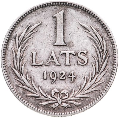 купить Латвия 1 лат (lats) 1924
