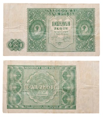 купить Польша 2 злотых 1946