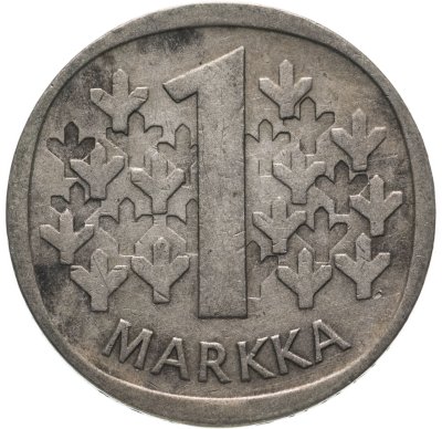 купить Финляндия 1 markka (марка) 1967