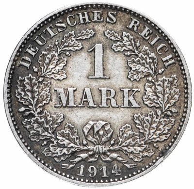 купить Германия (Германская империя) 1 марка 1914 J - Гамбург