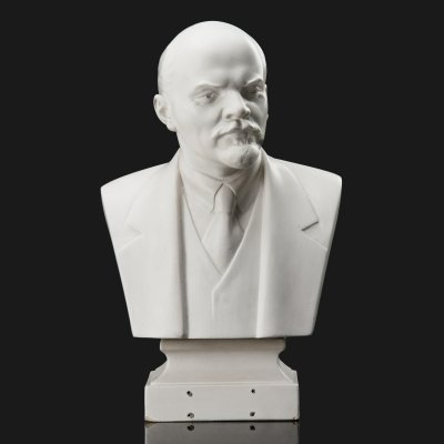 купить Бюст В.И. Ленина, скульптор П.П. Яцыно, гипс, литьё, СССР, 1958 г.