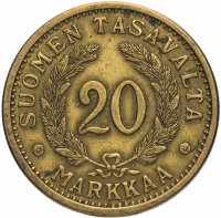 купить Финляндия 20 марок (markkaa) 1937