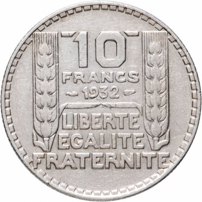 купить Франция 10 франков (francs) 1932