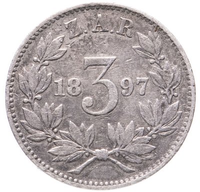 купить ЮАР (Трансвааль) 3 пенса (pence) 1897