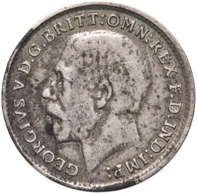 купить Великобритания 3 пенса (pence) 1917