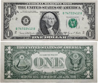 купить США 1 доллар 1969D года (Pick 349e) B-Нью Йорк